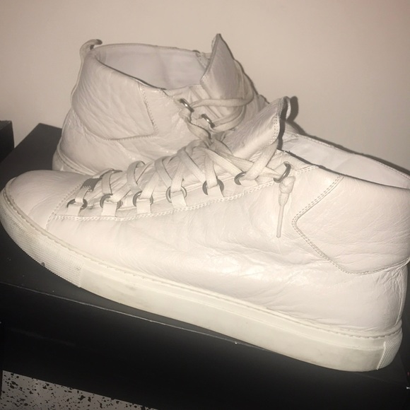 balenciaga arena high womens purple